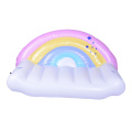 Rainbow Inflatable Lounge Kursi Malas Sofa Set Dalam Ruangan