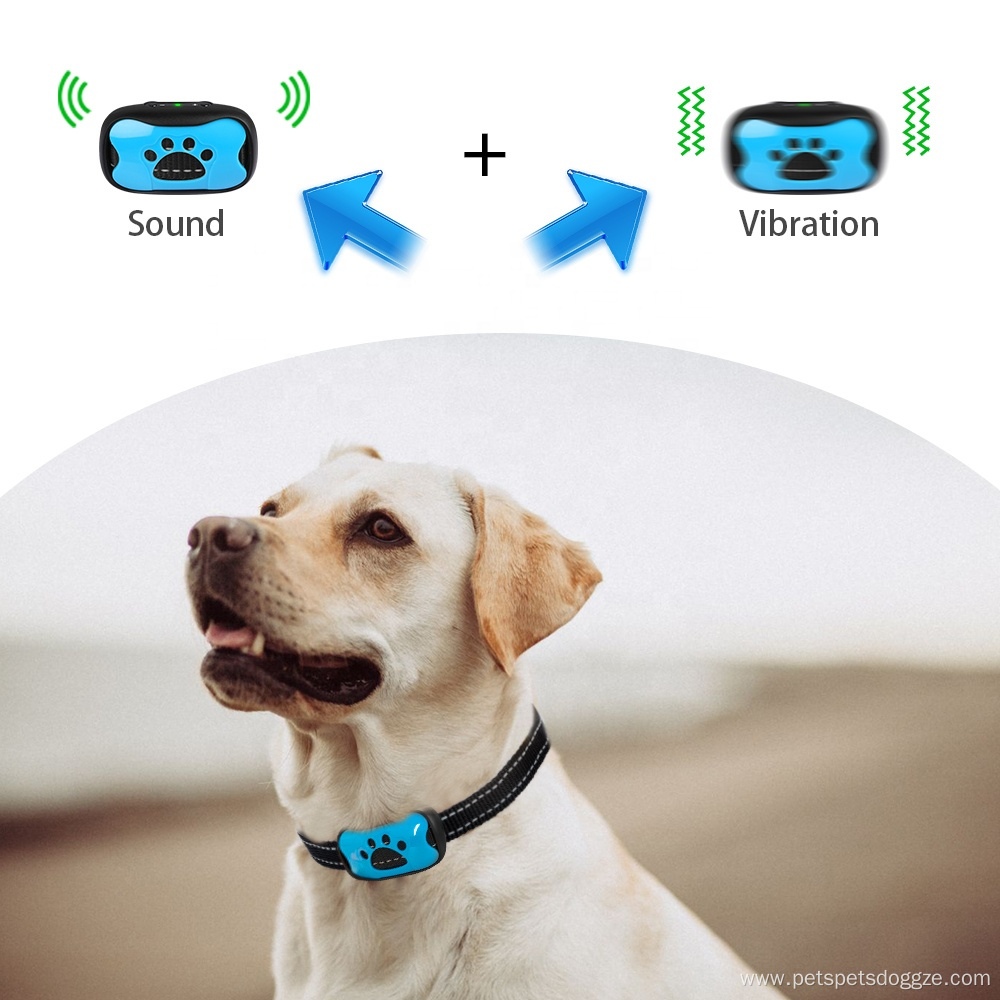 Rechargeable Battery Vibration Dog Barking Collar Anti Bark