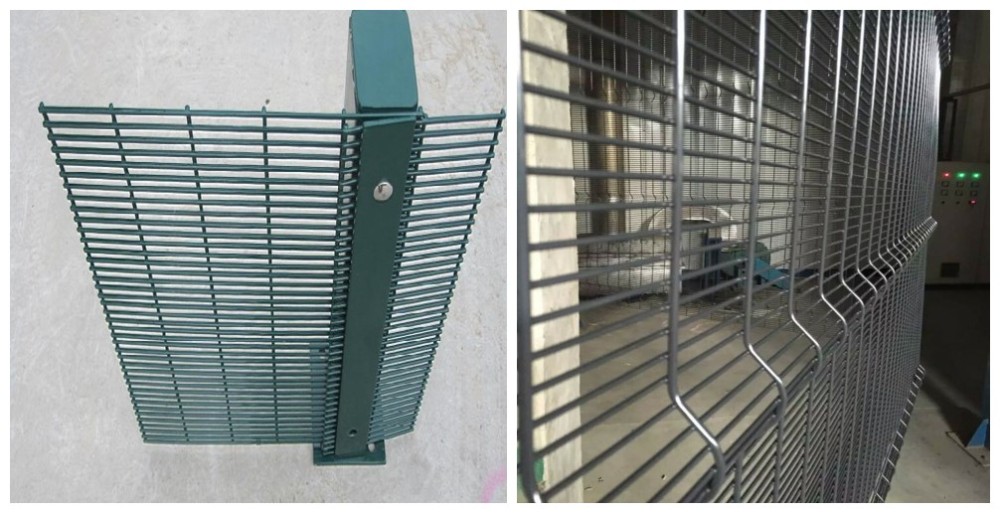 factory direct wholesale high security anti-climb 358 wire mesh fence