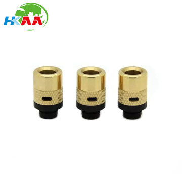 Short brass vape drip tip for RDA Atomizer