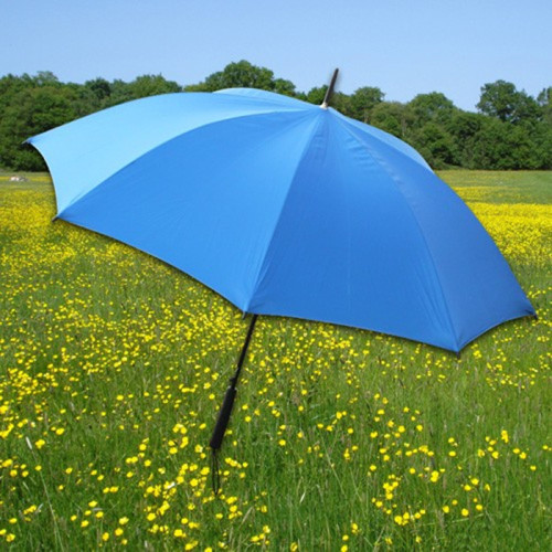 Windproof Straight Semi Automatic Open Golf Outdoor Patio Umbrella