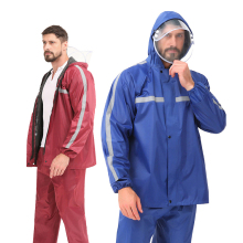 High Quality Waterproof Raincoat Set for Working Conditions
