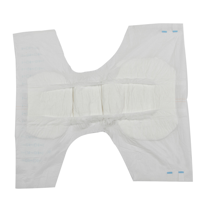 disposable adult diaper with leg cuff