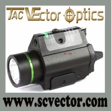 Vector Optics Vector Optics Doublecross Pistol Tactical Hunting 5mW 180 200 Lumens Green Laser and Flashlight Combo Sight