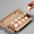 Caja de cartones de huevo para la caja de envasado de huevo de gallina