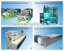 Aluminium foil gluing machine