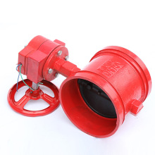 Grooved Manual Butterfly Valve for Fire Hydrants