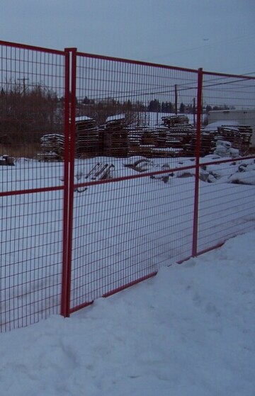 Hot sale low price galvanized Canada temporary fence, used temporary fences for construction