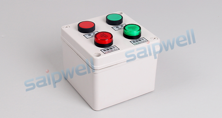 SAIP/SAIPWELL Hot Sales Dustproof Electric Outdoors Emergency 3 Push Button Switch Box