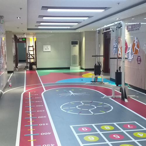 Enlio Cutomized Indoor Basketball Flooring