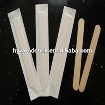 Biodegradable Eco-Friendly Wooden Ice Cream Stick Paper Warped