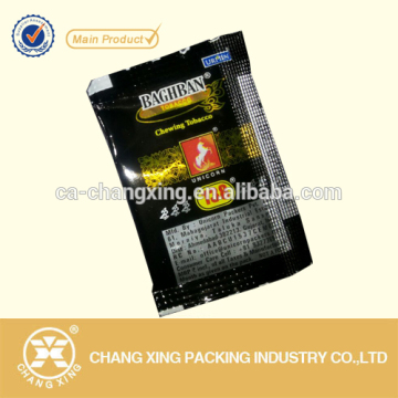 Heat sealing Aluminium foil tobacco sachet for tobacco machine