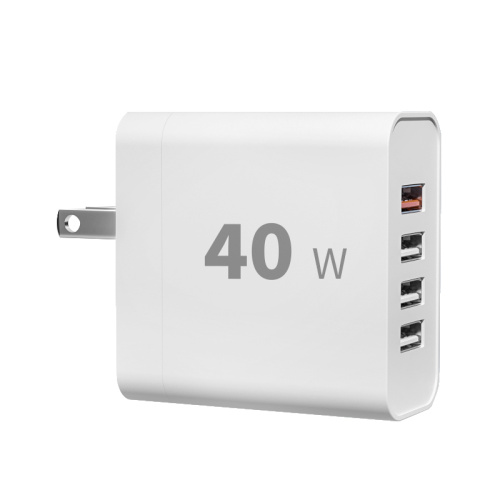 40W 4Port Wall Charger Block