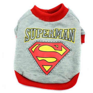 2015 Best Design Pet Clothes Hot Pet Clothes Superman Pet Clothes