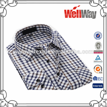 2015 fashion cotton cloth officer mens wear shirt