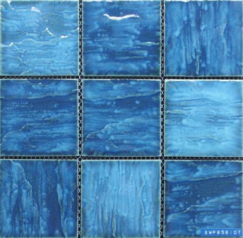 95x95mm Chip Size Swimming Pool Mosaic