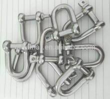 stainless304 316 Eur D type shackle