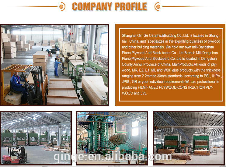 high quality 18mm green pp plastic plywood for construction