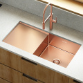 Single Bowl with Drainboard Undermount Kitchen Sink