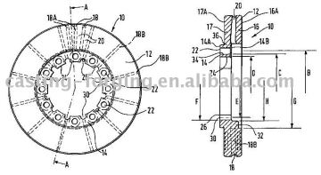 Brake Rotor motorcycle