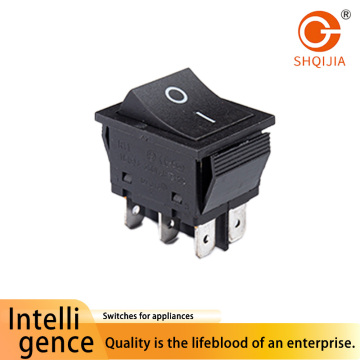 white red boat shaped switch