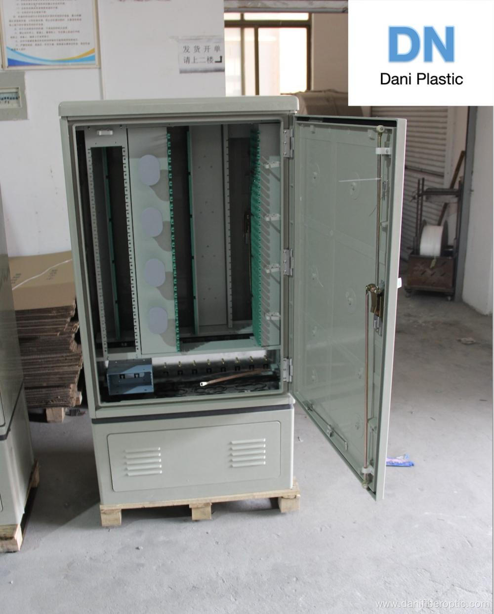 576 Core SMC Outdoor Fiber Optic Cabinet