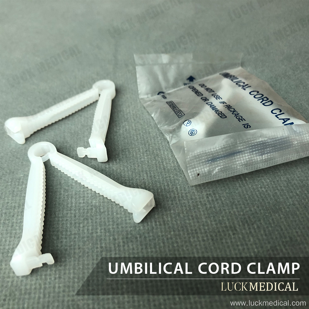 Disposable Sterilized Umbilical Cord Clamp for New Born