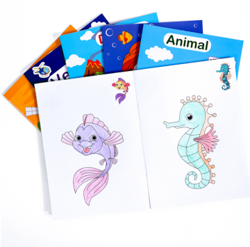 Customized Cheap Kids Coloring and Drawing Books