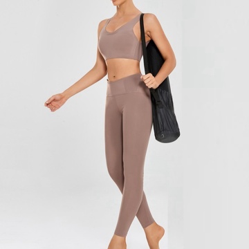 Leggings en gewatteerde sportbeha Activewear