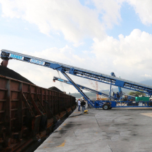 Mobile Radial Telescopic Ship Loader