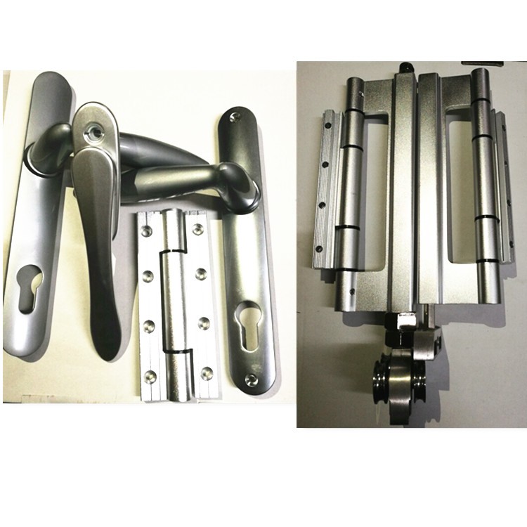 alibaba China market 75 series aluminum glass door with folding open style