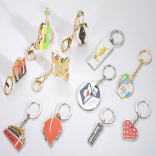 All Kinds of Metal Soft Enamel Key Chain