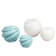 Geometric Planet Candle Silicone Mold - Homemade Crafts