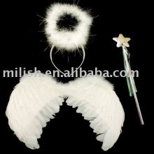 Party Fairy wings/feather wings/angel wings with halo&wand