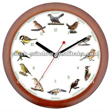 Singing Bird Wall Clock