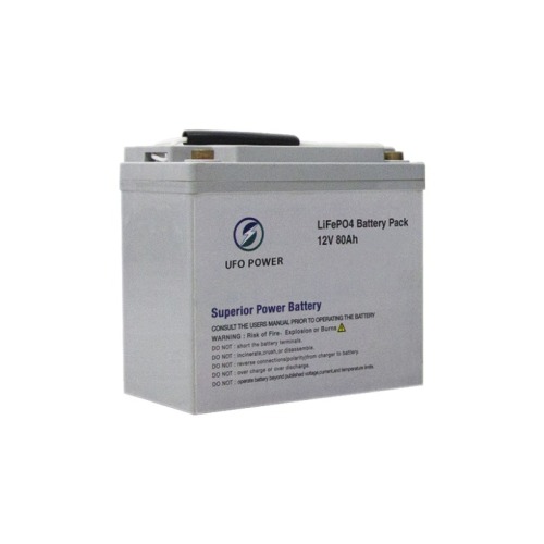 Batterie Li ion rechargeable UFO 12V 80Ah