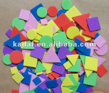 foam sticker , adhesive craft eva foam material