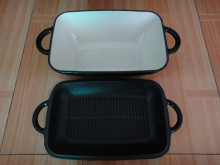 Double Square Griddle Pan
