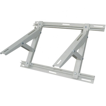 Zinc Coated Steel AC Mini Split Fold Roof Air Conditioner Bracket Outdoor