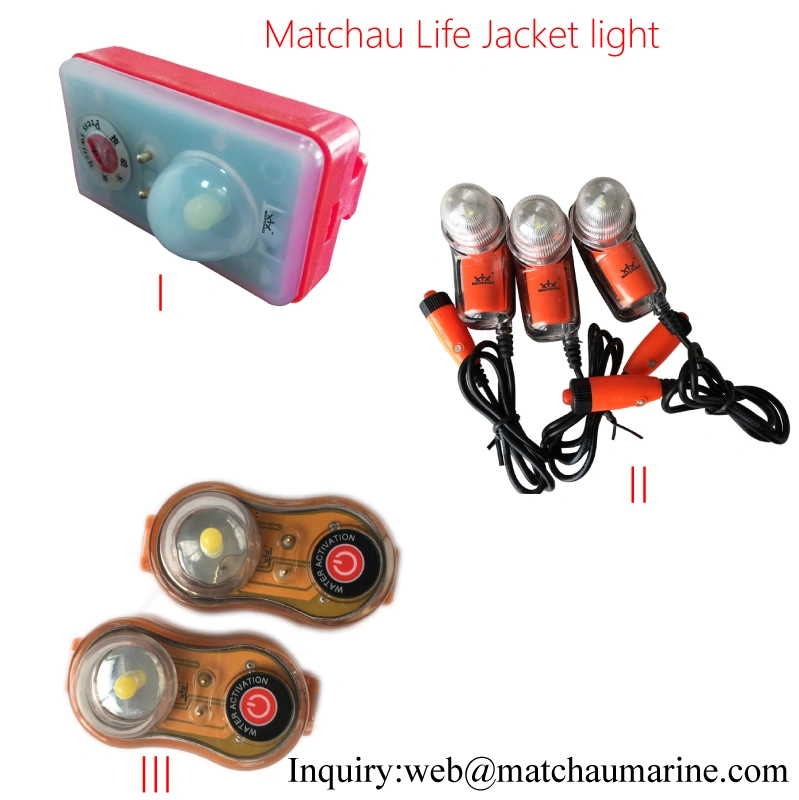 Flash Auto Activate LED Lifejacket Light for Life Jacket