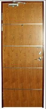 timber Fire rated door . wooden door , fireproof door with panic bar