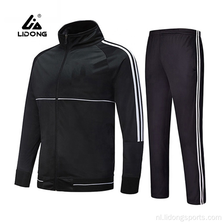 Nieuw ontwerp Men Tracksuitset Custom Logo TrackSuit