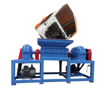 Hydraulic Metal Shredder for Car Shell and Scrap Metal - Vertical Twin Shaft Shredder