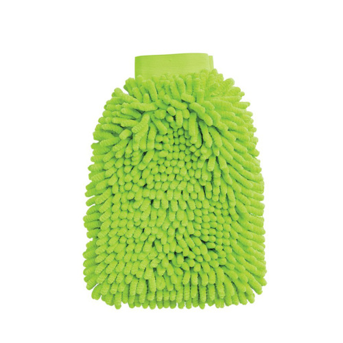 microfibre chenille lavage mitt nettoyage de voiture