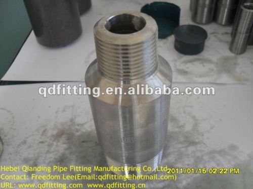 ASME ANSI Stainless Steel Forged Threaded NPT Swaged Nipple