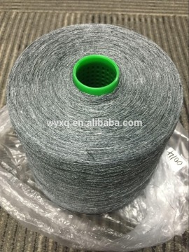 100%Linen Melange Yarn Knitted Yarn Greige Yarn Color Yarn
