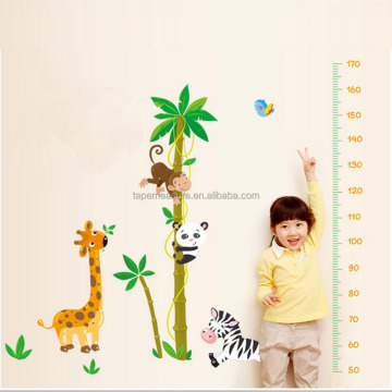 Colorful Wall Sticker Chart Height Measurement
