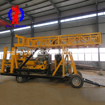 XYX-44A wheeled hydraulic water well drilling rig/Hydraulic drill rig for exploration and sampling