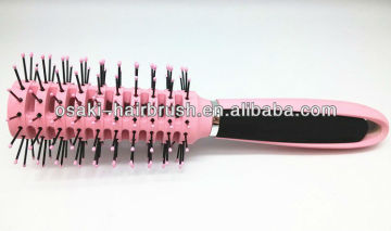 Hot selling round bling hair brush