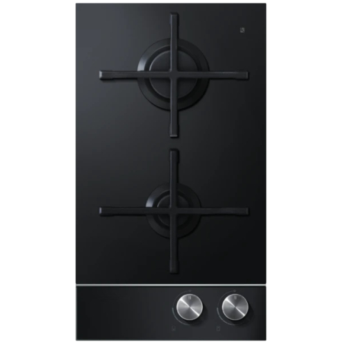 Fisher Paykel Gaskochfeld 2 Brenner Glasplatte